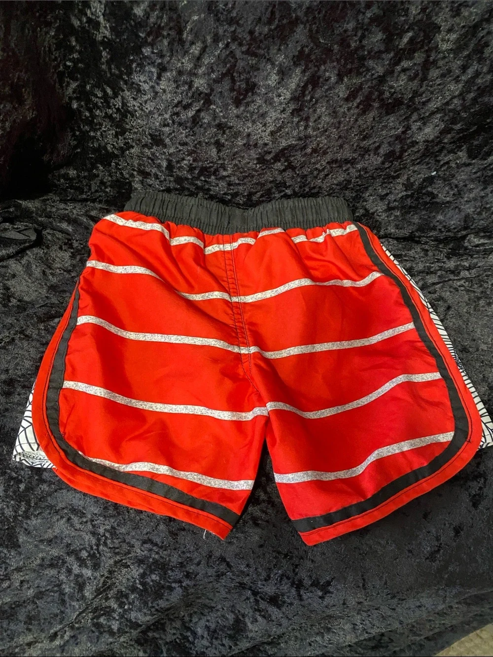 Marvel Red Spider-Man Swim Shorts & Quicksilver Multicolor Tropical Boardshorts